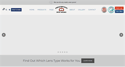 Desktop Screenshot of prescriptiondivemasks.com