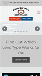 Mobile Screenshot of prescriptiondivemasks.com